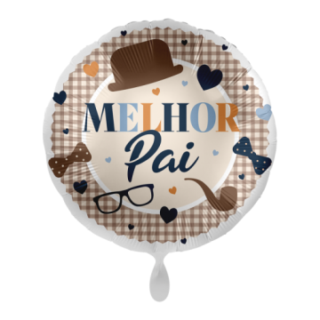 17" Balão Foil "Melhor Pai"