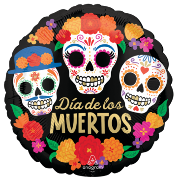 17" Balão Foil "Día de los...