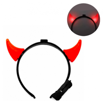  Chifre Diabinha com Luz 