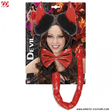 Kit Diabo Vinil Vermelho