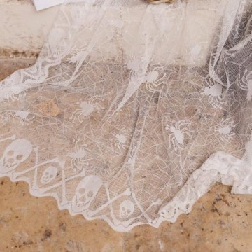 Toalha de Mesa Renda Branca...