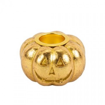 Castiçal Resina Abóbora...