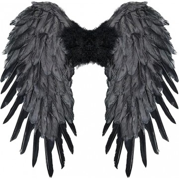 Asas de Anjo Penas Pretas 