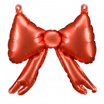 5 Balões Laços Vermelhos