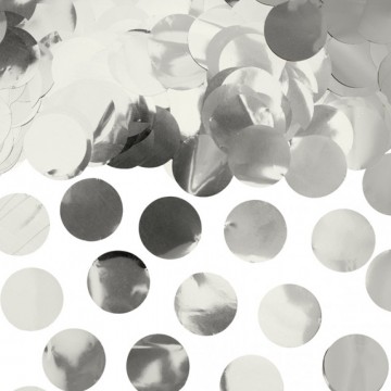 Confetti Metalizados Prata
