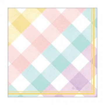 16 Und. Guardanapos Vichy...