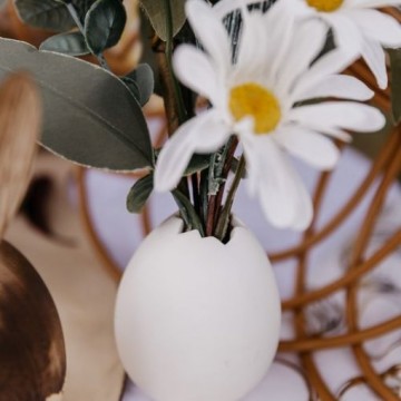 Vaso Ovo em Cerâmica 