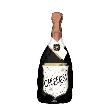 36" Balão Foil Garrafa...