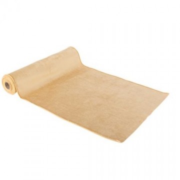 Corredor De Mesa Veludo Creme