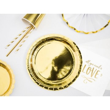 Prato G. Dourado Metalizado