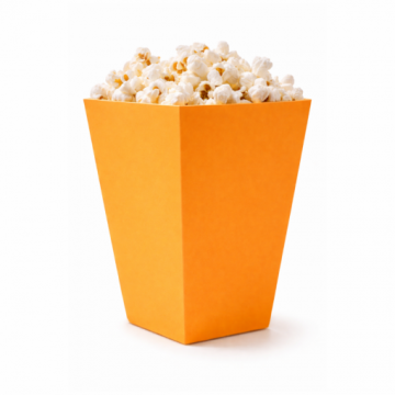 Caixas p/ Pipocas Laranja