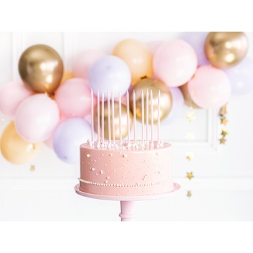 Velas de Aniversário Rosa...