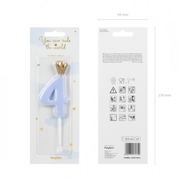 Vela de Aniversário N.º 4...