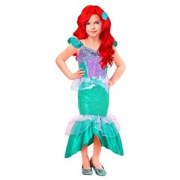 Disfarce Sereia 8-10 Anos