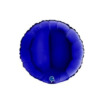 18" Balão Foil Redondo Azul...