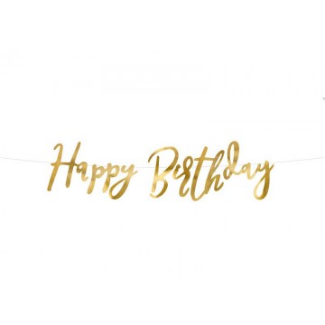 Bandeirola Happy Birthday...