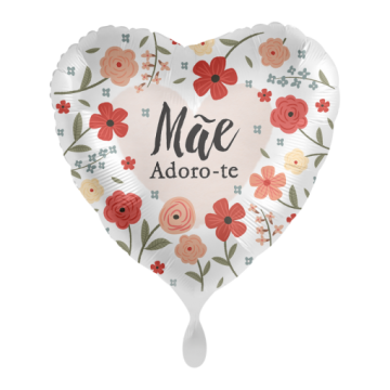 17" Balão Foil "Mãe Adoro-te!"