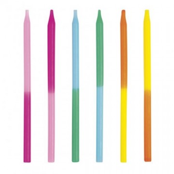 Velas Coloridas de 2-Cores