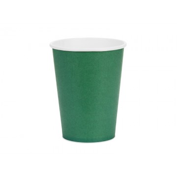 Copos papel Verde escuro