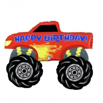 Balão Foil Monster Truck...
