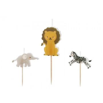 Velas animais Safari