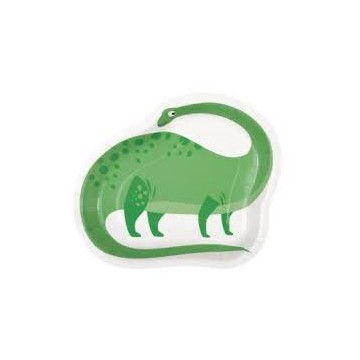 Pratos Recortados Dinossauro