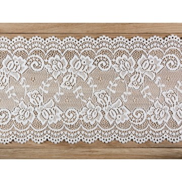 Renda Branca 0.15m x 9m