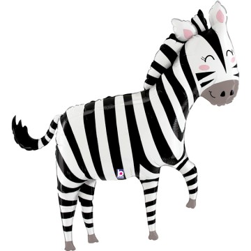 50" Balão Foil Zebra
