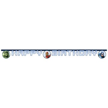 Banner "Happy Birthday"...