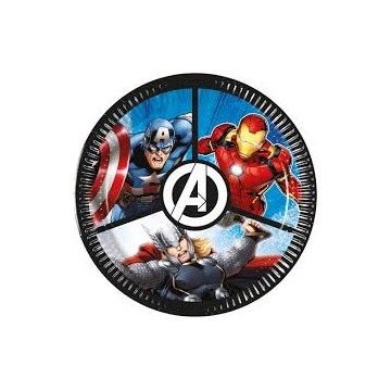 Pratos Avengers Evergreen 