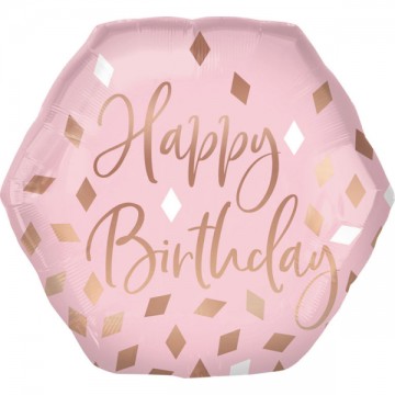 Balão Foil "Happy Birthday"...