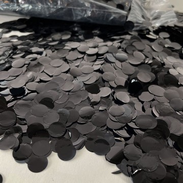 Confetti Foil Preto