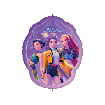 Balão Foil Guerreiras do K-POP