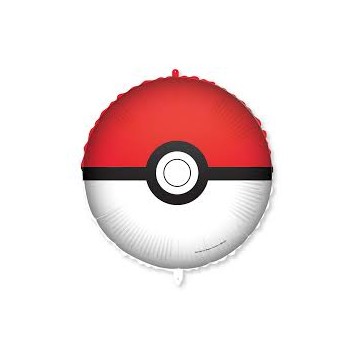 18" Balão Foil Pokéball