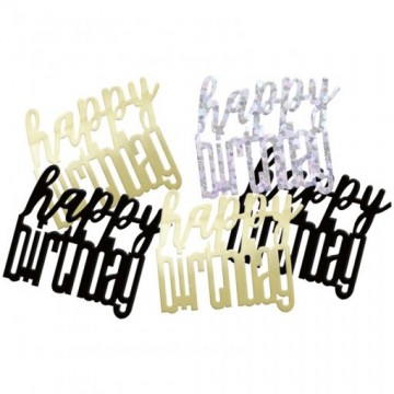 Confeti happy birthday