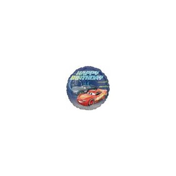 Balão Cars 3 Happy Birthday