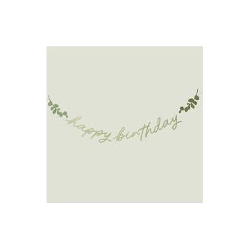 Grinalda "Happy Birthday"...