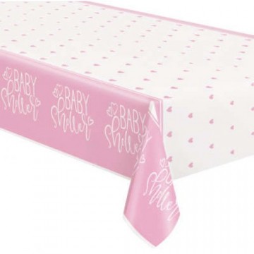 Toalha "Baby Shower" Rosa