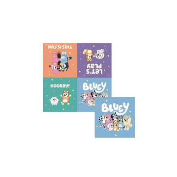 Guardanapos Bluey & Amigos