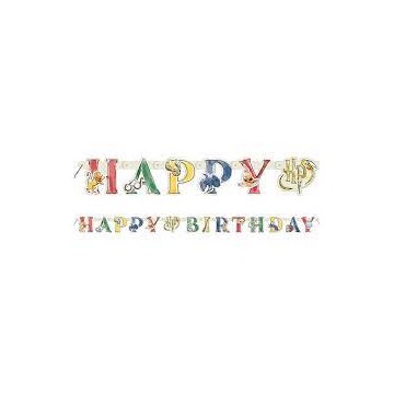 Bandeirola "Happy Birthday"...