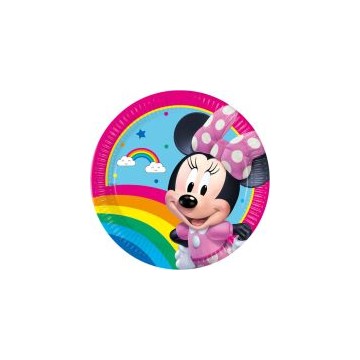 Pratos Minnie Rainbow G.