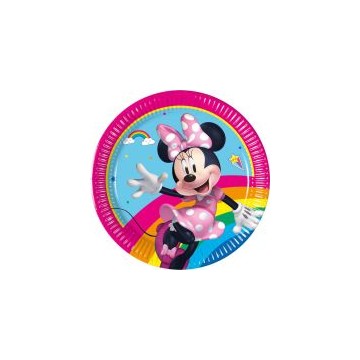 Pratos Minnie Rainbow P.