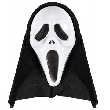 SCREAMING GHOST HOODED MASK
