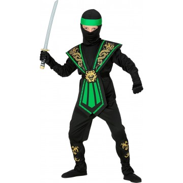 Disfarce Ninja Verde 8-10...
