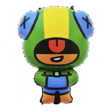 23" Balão Foil Leon Brawl...