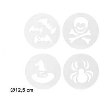 Stencils p/ Bolos Halloween